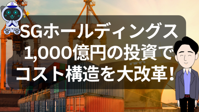 SGホールディングス、1000億円投じ物流網を再編!佐川急便が挑む“脱・人海戦術”の次なる一手 | イーノさんのロジラジ
