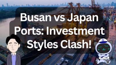 Busan vs Japan Ports: What Does It Take to Become a Hub? | IINO san's Logistics News