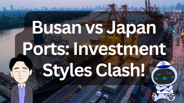 Busan vs Japan Ports: What Does It Take to Become a Hub? | IINO san's Logistics News