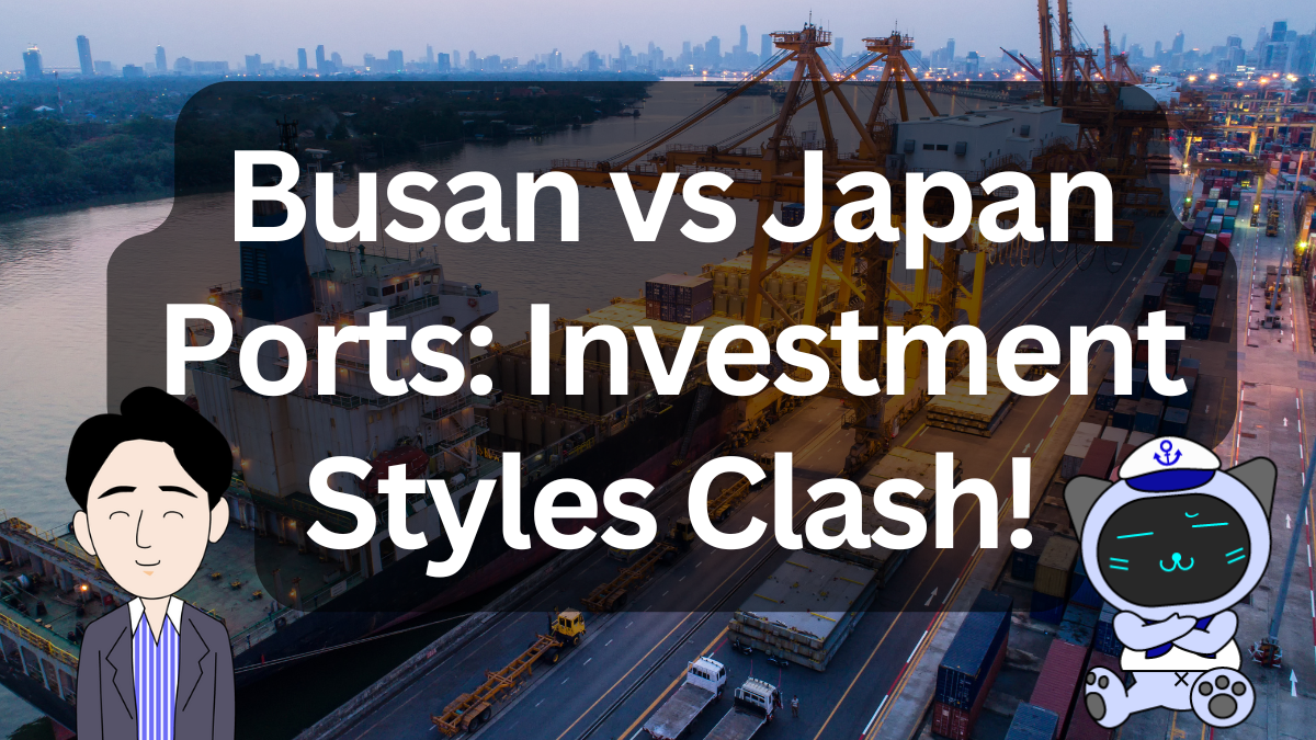 Busan vs Japan Ports: What Does It Take to Become a Hub? | IINO san's Logistics News