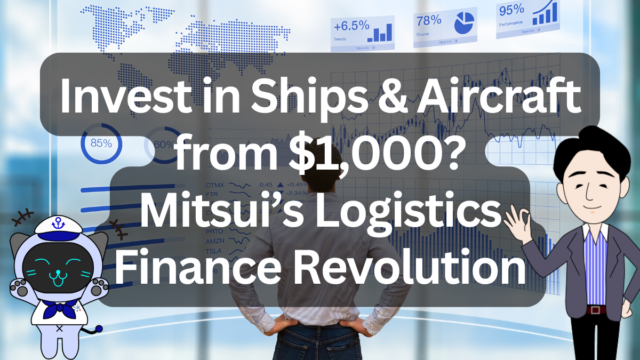 [Logistics Finance Revolution] Mitsui & Co. Opens Digital Securities for Aircraft and Ships, Redefining Supply Chain Investment | IINO san's Logistics News