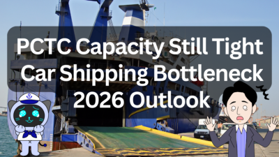 Why PCTC Capacity Remains Tight in 2026 Despite New Vessel Deliveries | IINO san's Logistics News