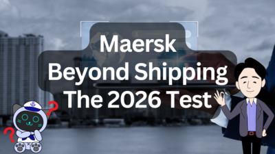 Why Maersk Is Accelerating Diversification Amid a Weak Container Market | IINO san's Logistics News