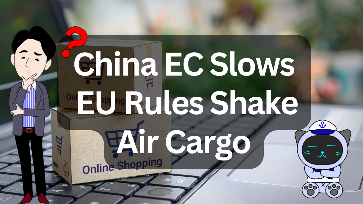 EU Targets Chinese E-Commerce as Air Cargo Reaches a Turning Point | IINO san's Logistics News