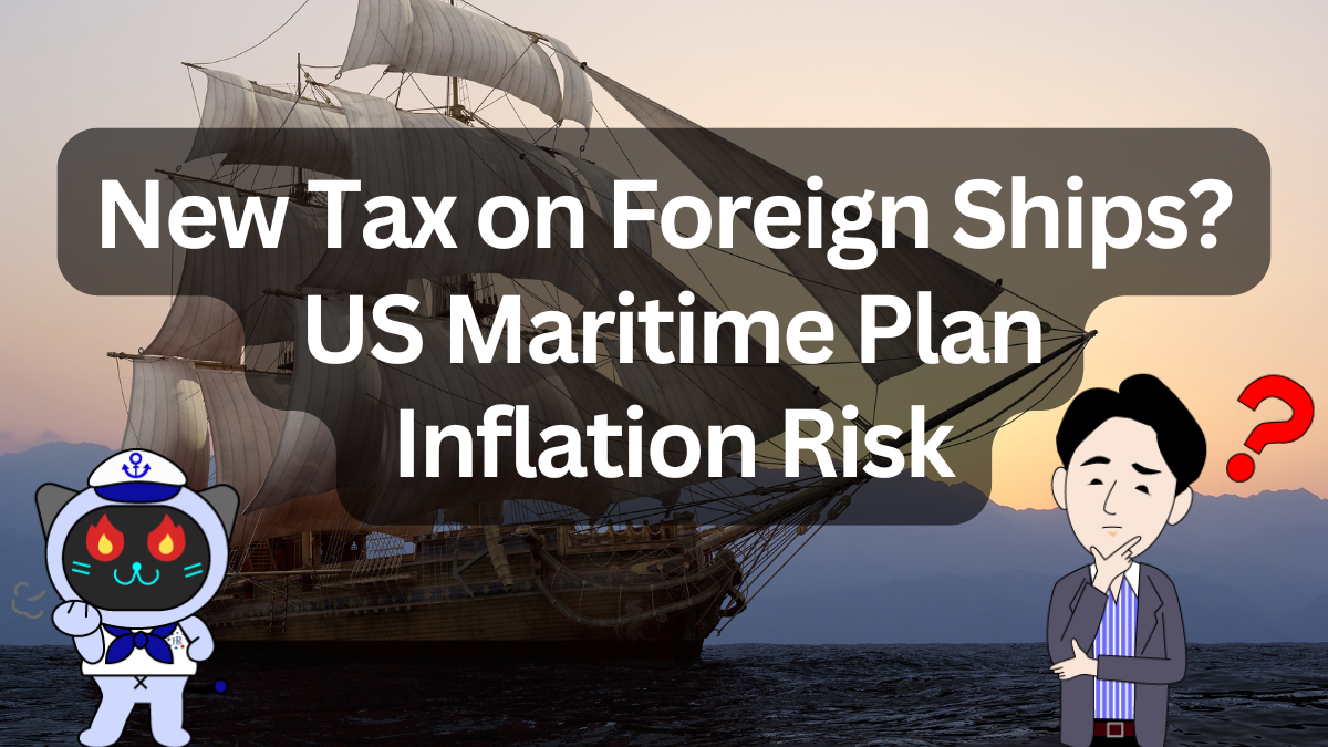 Foreign Built Ships Facing New Fees? How the US Maritime Plan Could Reshape Trade | IINO san's Logistics News