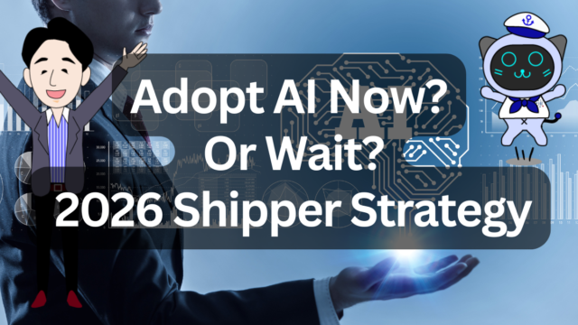 AI Is Moving Too Fast — Should Shippers Wait? A 2026 Logistics Strategy Perspective | IINO san's Logistics News